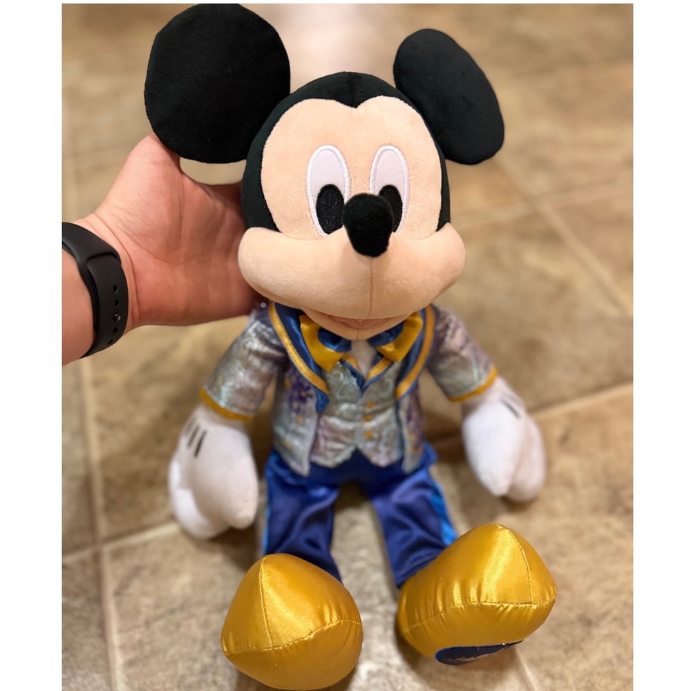Disney Mickey Mouse Walt Disney World 50th Anniversary EARidescent Plush Toy - Picture 8 of 11